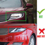 Fits Lincoln MKX 2015-2018 Left Side Headlight Lens Headlamp Shell Cover