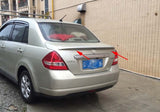 For 2007-2010 NISSAN VERSA Tiida Sedan Rear Spoiler Wing Factory Style ABS