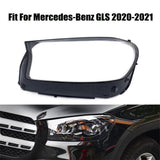 Headlight Headlamp Clear Lens Left Cover for Mercedes-Benz GLS 2020-2021