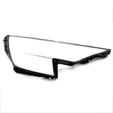 Fits Audi Q8 2019-2022 Car Transparent Headlight Lens Replacement Cover 2Pcs