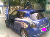 For 2007-2018 Suzuki Swift Hatchback Rear Trunk Spoiler Wing Factory Style 5DR