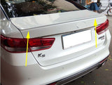 For 2016-2018 Kia Optima K5 Sedan Fit Rear Trunk Factory Style Spoiler Wing ABS