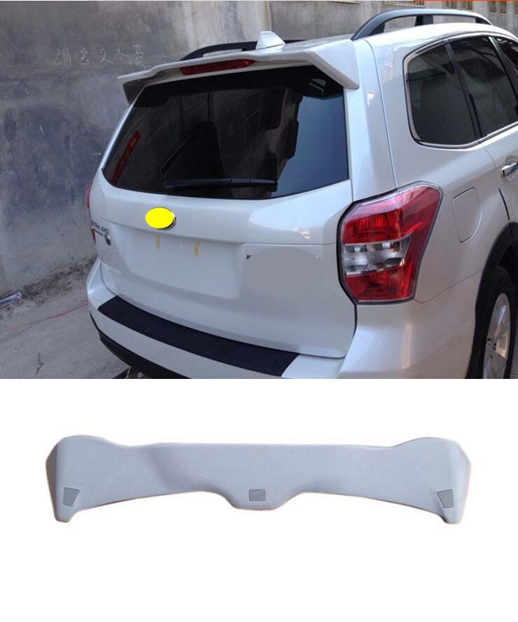 for 2013-2018 Subaru Forester Rear Trunk Boot Lip Wing Spoiler Plastic ABS