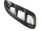 For 2018-2020 Porsche 718 Boxster Cayman Carbon Fiber Side Fender Air Vent Cover