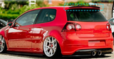 For Volkswagen Golf MK5 6 7 Hatchback Universal Roof Rear ABS Black M4 Spoiler