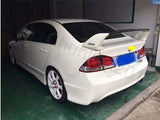for 2006-2011 Honda Civic 4DR Sedan Plastic 3pcs Sport Style Spoiler Wing