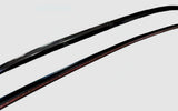 For BMW iX3 2018-2024 Aluminium Decorative black Roof Rack Rails Bars 2pcs/ set