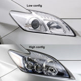 Transparent Pair Headlamp Headlight Cover Lens for 2010-2012 Toyota Prius