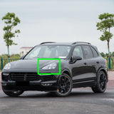 Headlight Lens Lamp Cover Clear Lampshade Left For Porsche Cayenne 2015-2017
