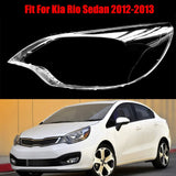 for Kia Rio Sedan 2012-2013 Headlight Headlamp Clear Lens Left Cover