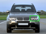 Fits BMW X3 E83 2006-2010 Headlight Headlamp Clear Lens Left Cover