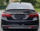 For 2013-2017 Honda Accord Sedan 4-DoorGlossy Black Rear Trunk Spoiler Wing Lip