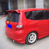for 2002-2013 Honda Fit Jazz Hatchback Rear Factory Wing Spoiler Unpaint Style B