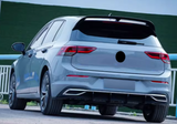 For 2021-2023 Volkswagen VW Golf 8 MK8 GTI Rear Roof Window Spoiler Glossy Black