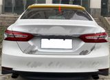 For 2018-2024 Toyota Camry Sedan Unpainted Factory Style Rear Roof Spoiler Wing