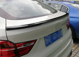 For 2015-2018 BMW X4 F26 ABS Rear Trunk Spoiler Wing Cover Trim Glossy Black