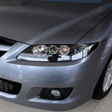 For Mazda 6 M6 2003-2015 Left Front Clear Headlight Lens Headlamp Shell Cover