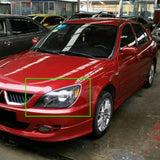 for Mitsubishi Lancer 07-11 Transparent Shell Left Headlamp Shade Headlight Lens