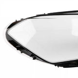 Fits Volkswagen VW Golf 7 14-17 Pair Front Clear Headlight Lampshade Lense Cover