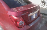 For 2011-2015 Chevrolet Aveo Chevy Sedan ABS Factory Style Wing Spoiler Trunk