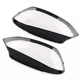 Fits Volkswagen VW Golf 7 14-17 Pair Front Clear Headlight Lampshade Lense Cover