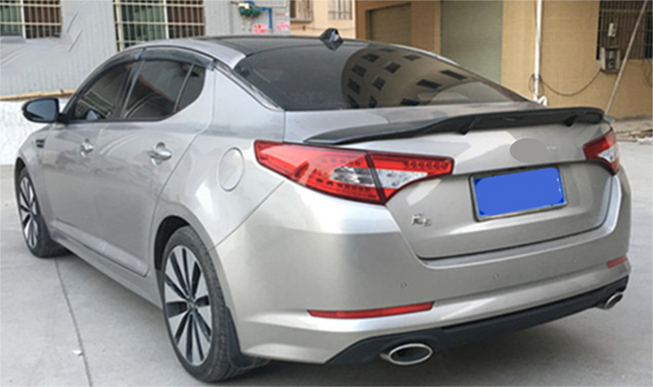 For 2011-2013 Kia K5 Optima Sedan Glossy Black R Style Rear Trunk Spoiler Wing
