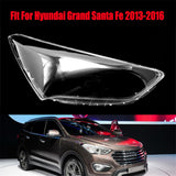 Headlight Headlamp Clear Lens Right Cover For Hyundai Grand Santa Fe 2013-2016