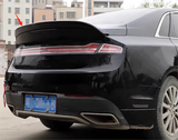 for 2013-2020 Lincoln MKZ Sedan Glossy Black ABS Rear Trunk Spoiler Wing