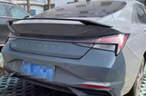 For 2021-2024 Hyundai Elantra Sedan Rear Spoiler Wing Tail Trunk Unpainted ABS