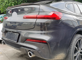 For 2019-2022 BMW X4 G02 Carbon Fiber M-Style Rear Trunk Spoiler Wing