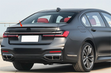For 2016-2022 BMW 7 Series G11 G12 740i 750i Sedan Rear Spoiler Wing ABS Black