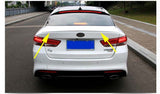 For 2016-2018 Kia Optima K5 Sedan Fit Rear Trunk Factory Style Spoiler Wing ABS