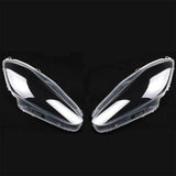 Fits Maserati President GT 09-12 Transparent Headlight Lens Replacement Cover 2*