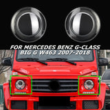 For Mercedes BENZ G-Class Big G W463 07-18 Headlight Lens Headlamp Cover Shell