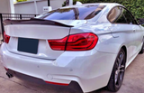 Glossy Black For 2014-2020 BMW 4 Series F32 Coupe PSM Style Rear Spoiler Wing