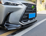 For 2023-2024 Lexus NX 250 350H 450H Glossy Black Front Bumper Lip Cover Spoiler