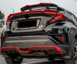 For 2016-2019 Toyota C-HR CHR 1pcs Rear Trunk Spoiler Wing Lip Unpainted ABS