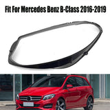 For 2016-2019 Benz B Class W246 Left Side Headlight Headlamp Clear Lens Cover