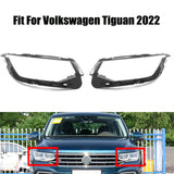 Fits Volkswagen Tiguan 2022 Headlight Headlamp Lens Left Right Cover Low Config