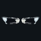 for Infiniti Q50 2013-2019 Pair of Headlight Lens Cover Clear Headlamp Shell