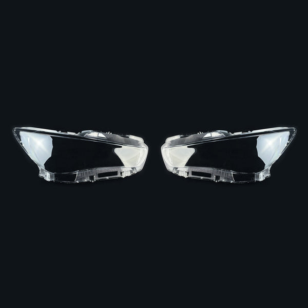 for Infiniti Q50 2013-2019 Pair of Headlight Lens Cover Clear Headlamp Shell