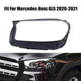 Headlight Headlamp Clear Lens Left Cover for Mercedes-Benz GLS 2020-2021