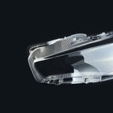 for Infiniti Q50 2013-2019 Pair of Headlight Lens Cover Clear Headlamp Shell