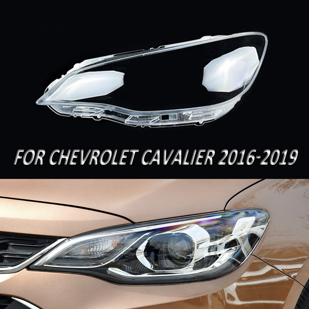 for Chevrolet Cavalier 2016-2019 Lamp Shell Left Side Headlight Lens Cover