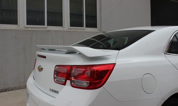 For 2011-2023 Chevrolet Malibu Chevy Sedan Double Layer Rear Spoiler Unpainted
