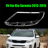 for Kia Sorento 2013-2015 Headlight Headlamp Clear Lens Left Cover
