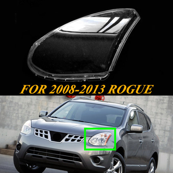 Rogue Left Transparent Headlight Cover Lens for Auto Accessories For 2008-2013