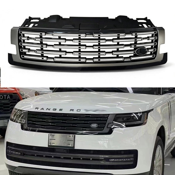 Front Bumper Grille Upper Grill For Range Rover Vogue HSE L460 2023-2026 Gray