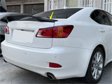 For 2006-2013 Lexus IS 250/350/F Sedan Rear R Style Spoiler Wing Glossy Black