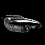 Fits Mazda CX-4 Left+Right 2016-2018 Side Headlight Headlamp Clear Lens Cover
